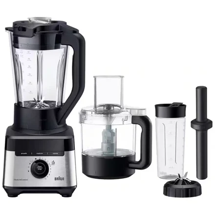 Блендер стационарный Braun JB-7568BK черный, серый