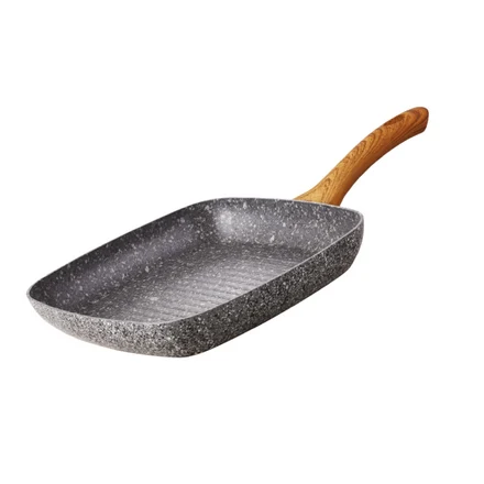 LR01-56-26 GRILL Сковорода LARA GRANIT серия PALERMO кованый алюм 26х4,2 см